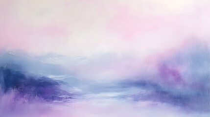 Obraz premium Gentle gradient of soft pink and lavender with subtle textures, creating a smooth, dreamlike effect on a light canvas