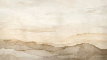 Abstract watercolor aesthetic horizontal background. Hand drawn vector splatter texture. Brush stroked painting pastel color watercolour