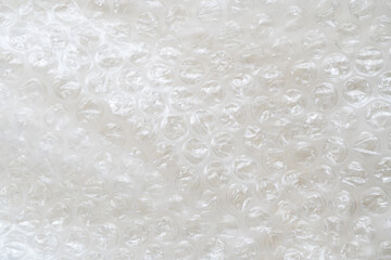 Textured bubble wrap for packaging. Packaging using non-ecological materials.