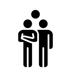 people icon, team, group, business people