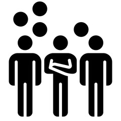 people icon, team, group, business people