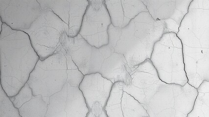 Fototapeta premium Grunge Concrete Wall Texture - Abstract Black and White Distress