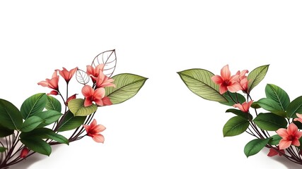 Minimalist Floral Wedding Invitation, Split-leaf Philodendron Line Art, White Background, Vintage Style