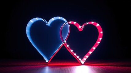 Romantic Hearts Question Mark Wedding, Valentine's Day AI Art, Couple Love,  Heart Symbol,  Love Concept,  Couple Art,  Love Photo,  Wedding Photo,  Valentine's Day Photo