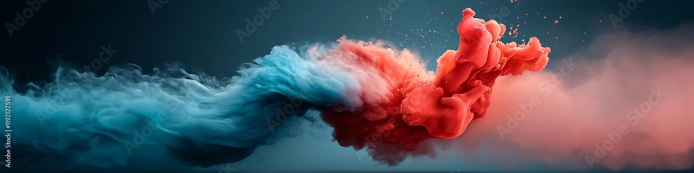 Poster captivating animation showcasing a wave packet undergoing absorption and losing energy at certain fr