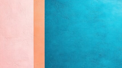 Colorful Teal Green Peach Pink Black Urban Wall Texture for Advertising Mockups and Backgrounds