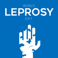 Fototapeta premium illustration for world leprosy day