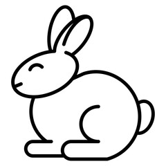 rabbit single icon