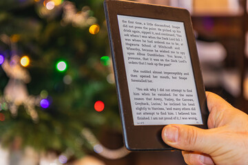 Nail trimming and care demonstration with nail clippers on wooden background
