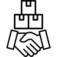 Transaction line icon