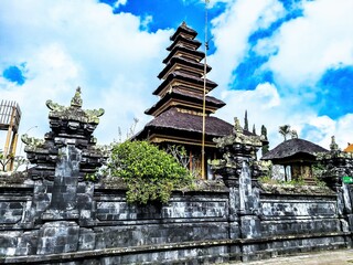 Besakih Temple in Bali, also known as the &ldquo;Mother Temple of Bali&rdquo;. Indonesia.
