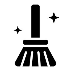 Broom Solid Icon