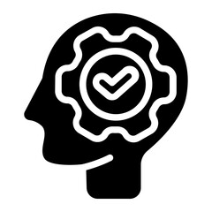 Critical thinking Solid Icon