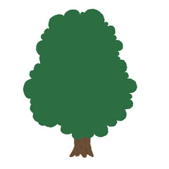 シンプルな木のイラスト