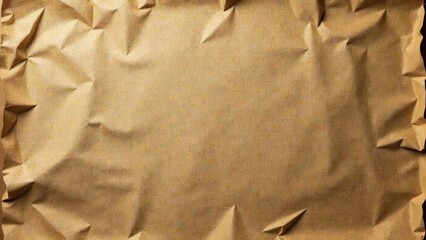 Textured Brown Wrinkled Paper Background A High-Resolution Image Ideal for Design Projects Requiring a Rustic and Natural Feel