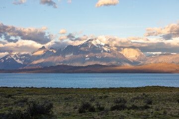 The Landscape of Patagonia - Torres del Paine.