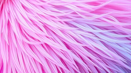 Fototapeta premium Abstract pink and purple feathery lines create a vibrant, dynamic background texture