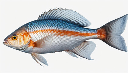 Obraz premium Fish transparent background perfect for aquatic themed projects