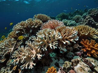 Obraz premium coral reef in the sea