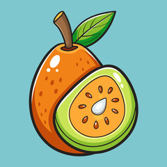 illustration of mamey