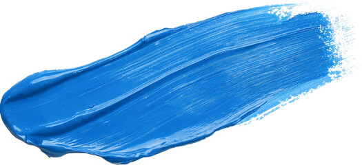 Abstract Blue Paint Stroke Texture Background Vibrant Color Swirl Artistic Design Element