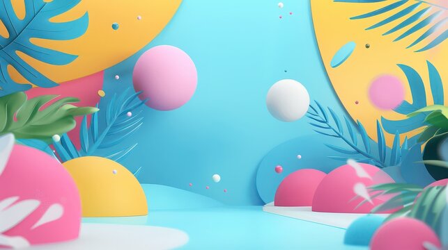 Frame with pop-up animations for web use. 
