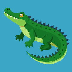 Obraz premium alligator vector