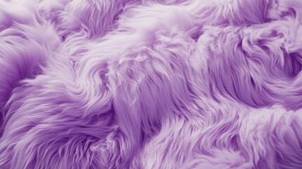 Fototapeta premium Soft and Fluffy Purple Texture with Waves of Plush Fleece for Cozy and Warm Ambience in Home Decor or Fashion Backgrounds, Perfect for Creative Projects