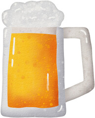 Watercolor Beer