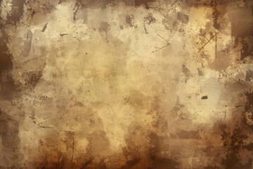 Obraz premium Antique Parchment Background Texture with Ancient Runes and Grunge Effect for Vintage Design Projects