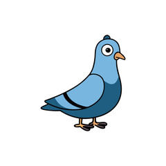Pigeon Cartoon vector