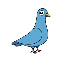 Pigeon Cartoon vector