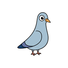 Pigeon Cartoon vector