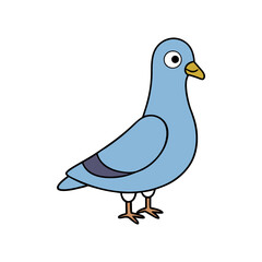Pigeon Cartoon vector