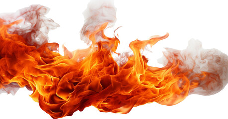 Fiery Orange and White Flames Abstract Background Burning Inferno Hot Texture