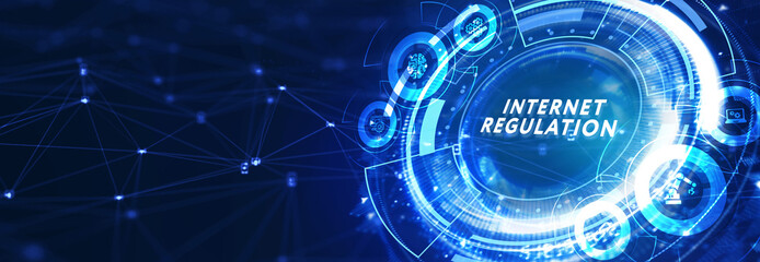 Regulation Compliance Rules Law Standard Business Technology concept. 3d illustration