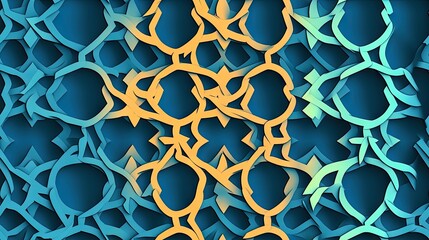 Abstract blue and orange pattern, background design, website texture