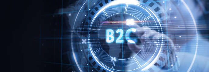 B2C Business to customer marketing strategy.