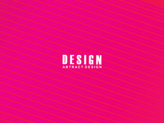 Elegant abstract pink lines on pink background with space. Luxury concept. Vector illustration