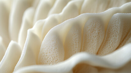 Textured layers of dough showcasing the art of culinary craftsmanship in close-up view