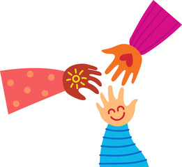 Kindness Hand Illustration