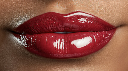 Obraz premium Smooth Lips: Nourishing Care & Stunning Appearance 
