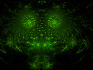 Imaginatory fractal abstract background Image