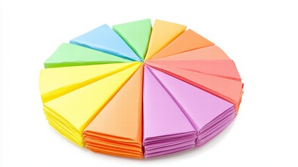Obraz premium colorful pie chart