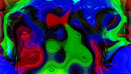 Abstract background colorful futuristic liquid