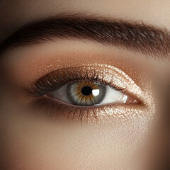 Fototapeta premium close up of eye