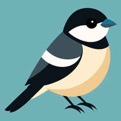 black capped chickadee