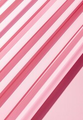 Obraz premium Pink Diagonal Stripes Minimalist Background Texture Design