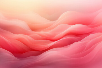 柔らかな波模様、優雅に流れる抽象的イメージ