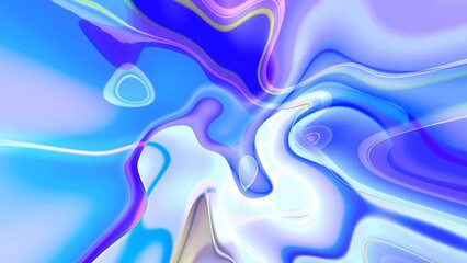 Abstract blue background liquid wave